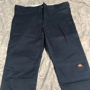 Navy Blue Skinny Straight Dickies Pants